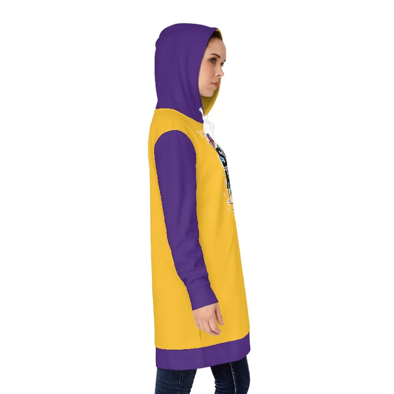 Hoodie Dress - Gold/Purple - MN Nation (Color Blast)