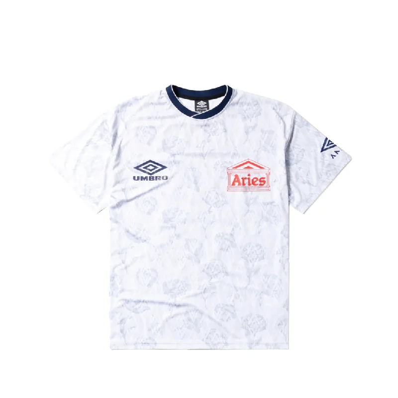 Aries Arise x Umbro White Roses SS Football Jersey