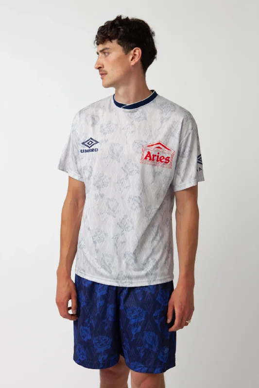 Aries Arise x Umbro White Roses SS Football Jersey