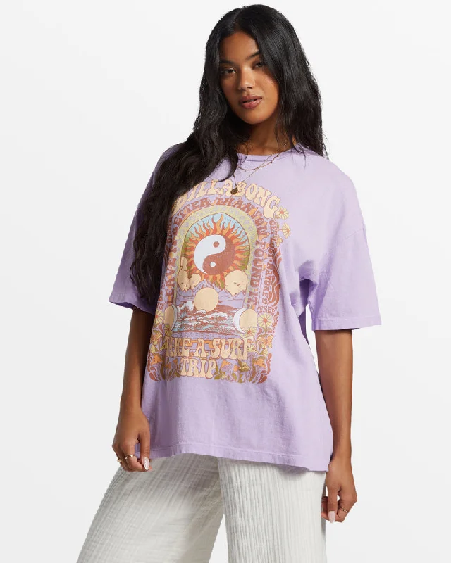 Billabong Surf Trip Tee-Tulip