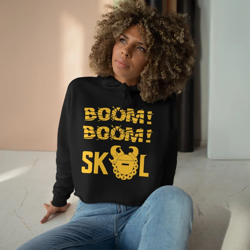 Crop Hoodie - BOOM! BOOM!