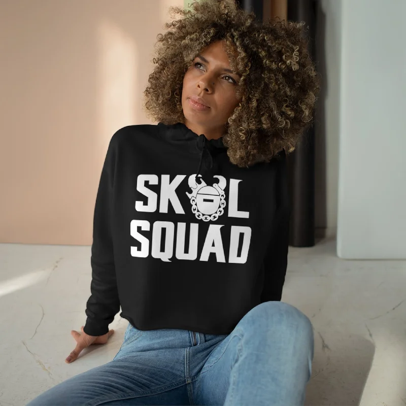 Crop Hoodie - SQUAD