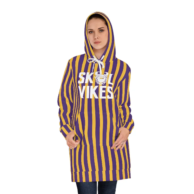 Hoodie Dress - Stripes - Vikes