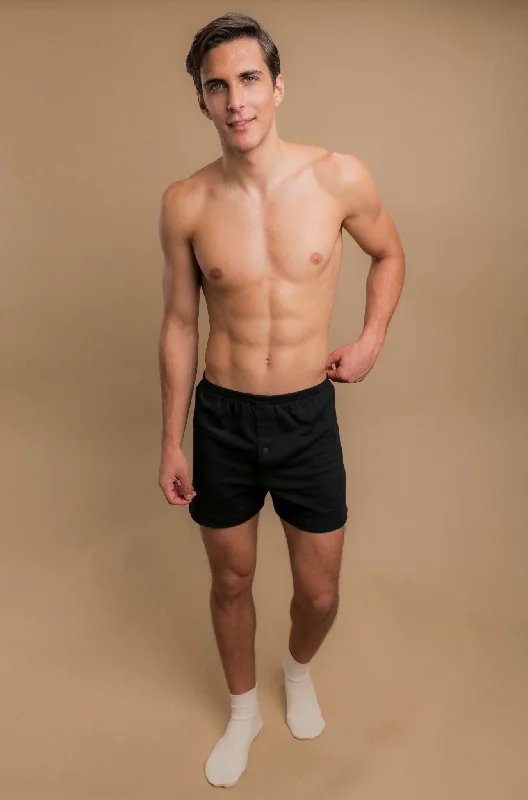 Men's Elasticized Loose Boxer Shorts