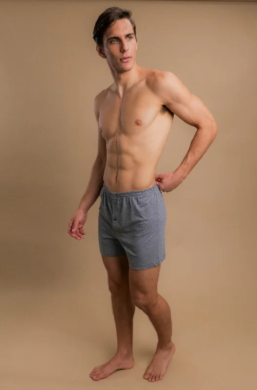 Men's Elasticized Loose Boxer Shorts