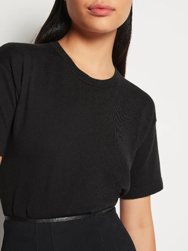 JHL Luxe T (Luxe Cotton Cashmere) Black