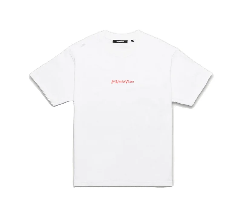 Lost Utopian Visions LUV Logo Tee - White