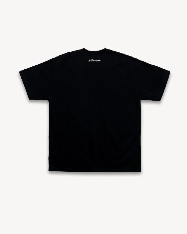 Lost Utopian Visions LUV Logo Tee - Black/Green