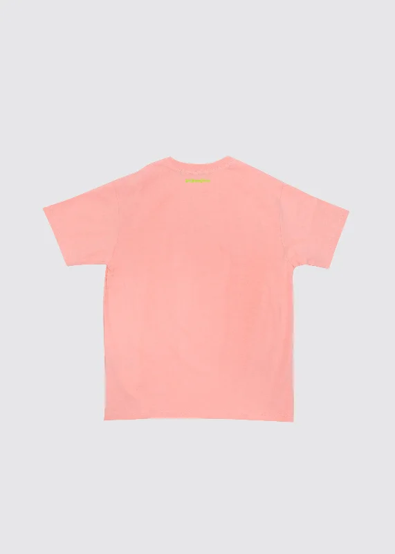 Lost Utopian Visions LUV Pill Logo SS Tee -Pink