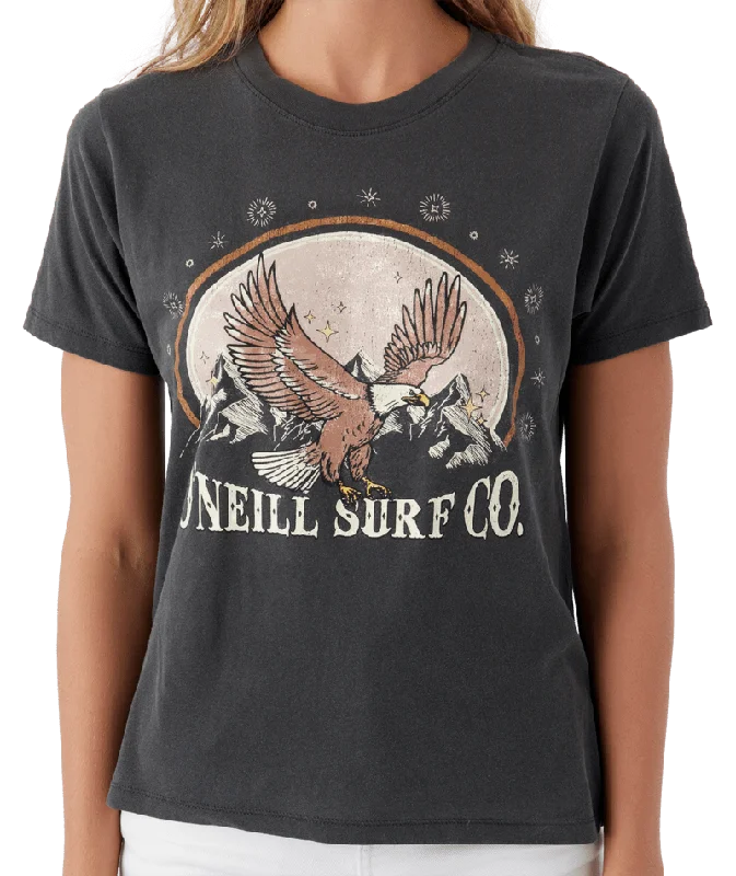 O'Neill Vintage Eagle Tee-Washed Black