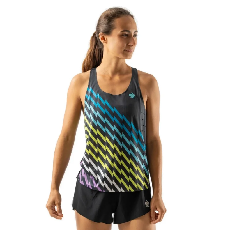 rabbit Go Time Tank | Multi Lightning | Womens