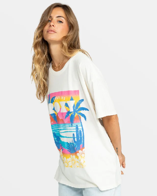 Roxy Tour De Roxy Tee-Egret