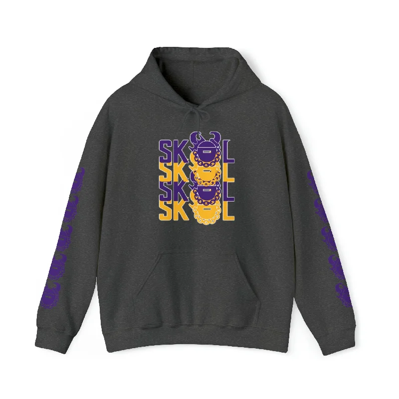 Unisex Heavy Blend™ Hooded Sweatshirt - 4x + Game Day Helmet (Sleeves)