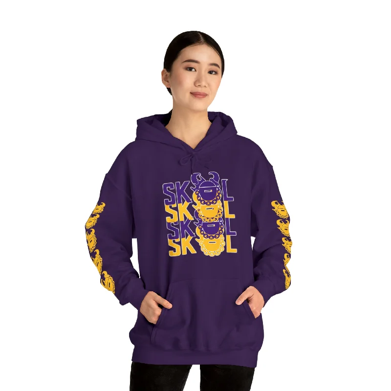 Unisex Heavy Blend™ Hooded Sweatshirt - 4x + Game Day Helmet (Sleeves)