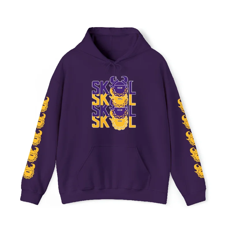 Unisex Heavy Blend™ Hooded Sweatshirt - 4x + Game Day Helmet (Sleeves)