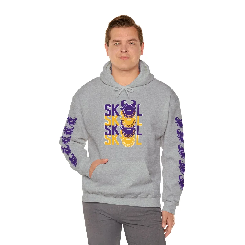 Unisex Heavy Blend™ Hooded Sweatshirt - 4x + Game Day Helmet (Sleeves)