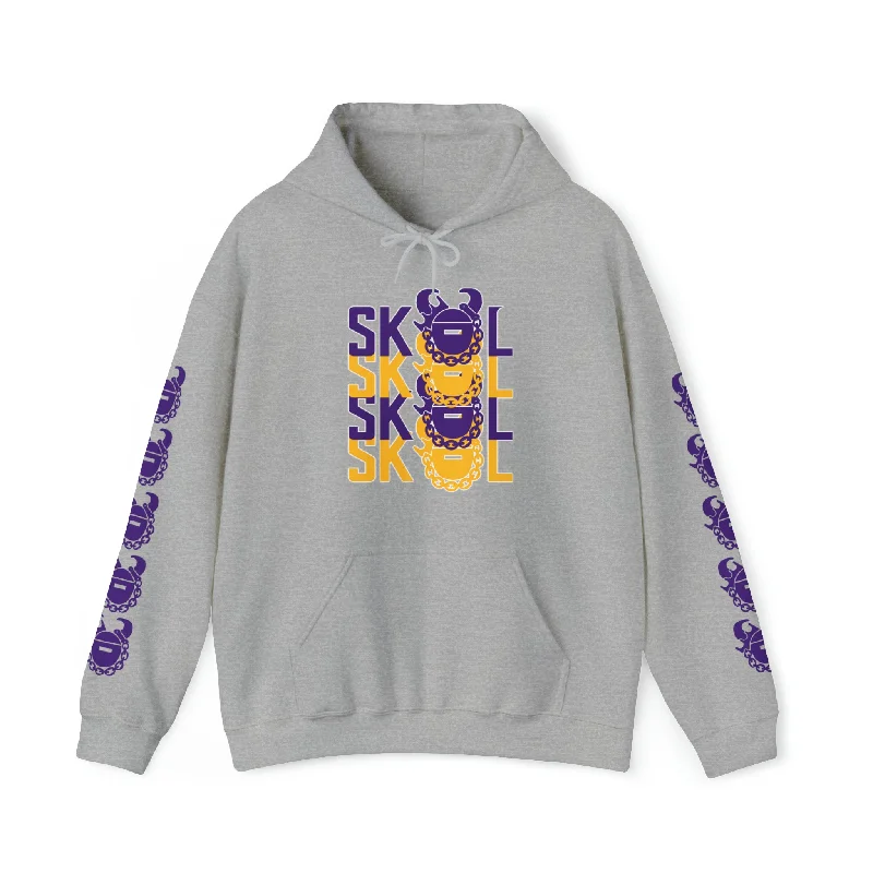 Unisex Heavy Blend™ Hooded Sweatshirt - 4x + Game Day Helmet (Sleeves)