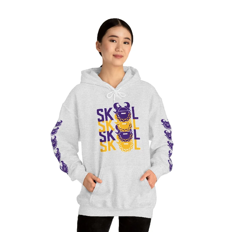 Unisex Heavy Blend™ Hooded Sweatshirt - 4x + Game Day Helmet (Sleeves)