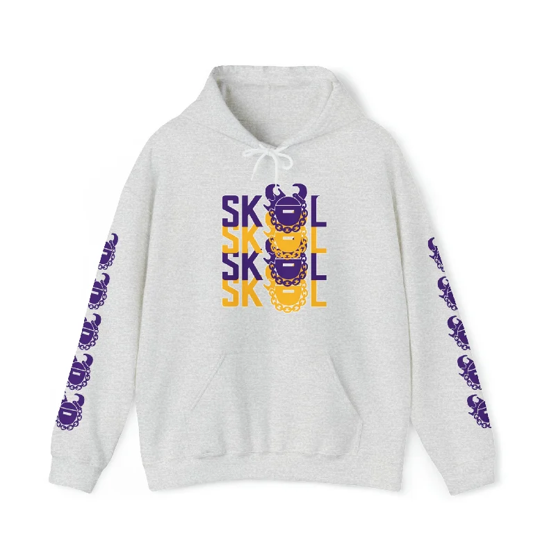 Unisex Heavy Blend™ Hooded Sweatshirt - 4x + Game Day Helmet (Sleeves)