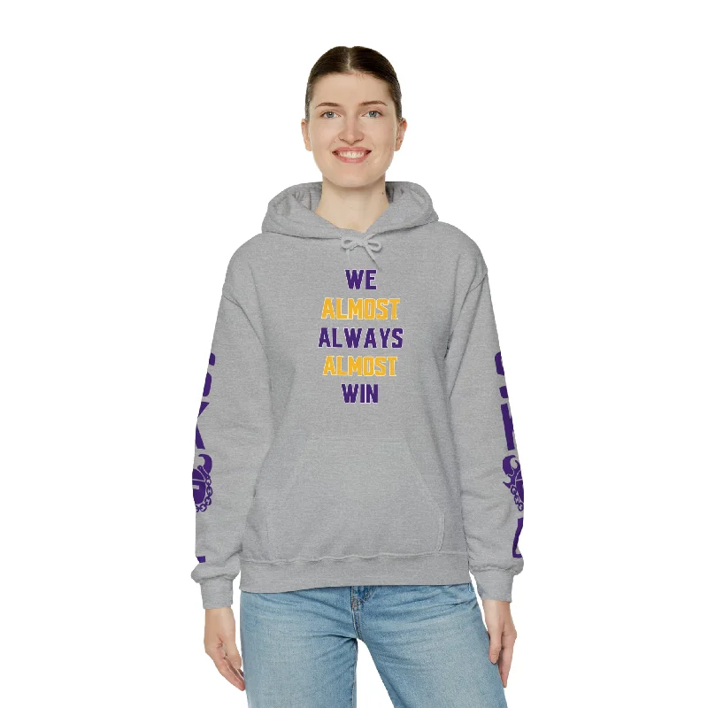 Unisex Heavy Blend™ Hooded Sweatshirt - ALMOST + Original (Sleeves)