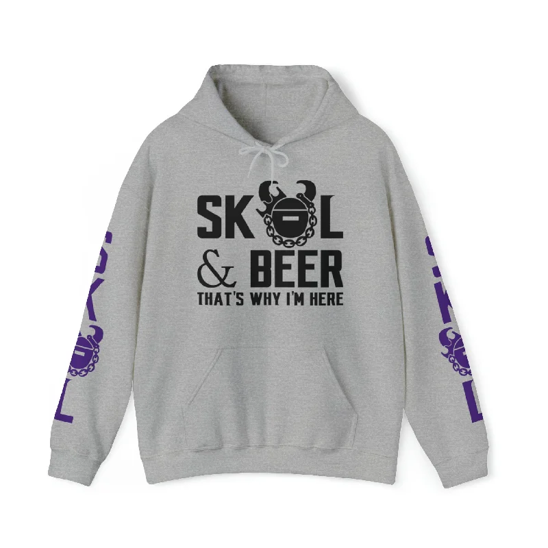 Unisex Heavy Blend™ Hooded Sweatshirt - & BEER + Original (Sleeves)