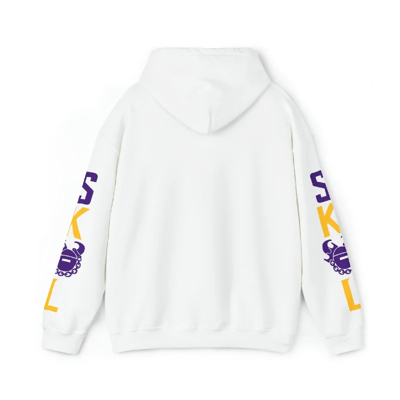 Unisex Heavy Blend™ Hooded Sweatshirt - MN State Football + Original (Sleeves)