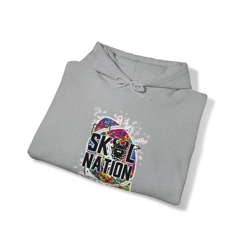 Unisex Heavy Blend™ Hooded Sweatshirt - MN Nation (Color Blast) + Original (Sleeves)