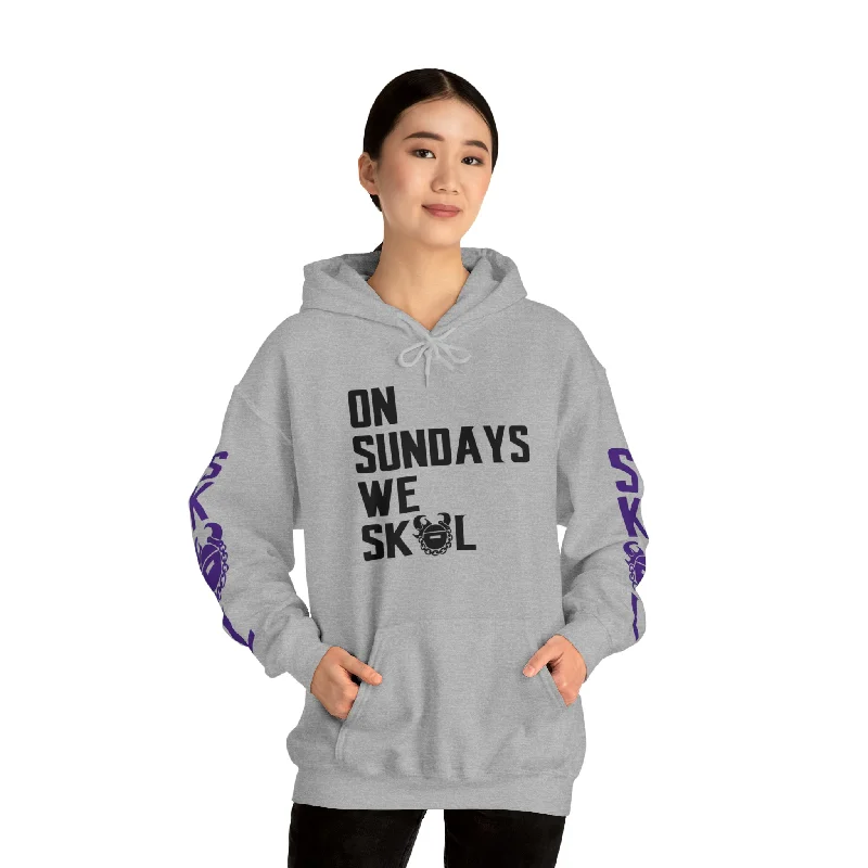 Unisex Heavy Blend™ Hooded Sweatshirt - On Sundays + The Original (Sleeves)