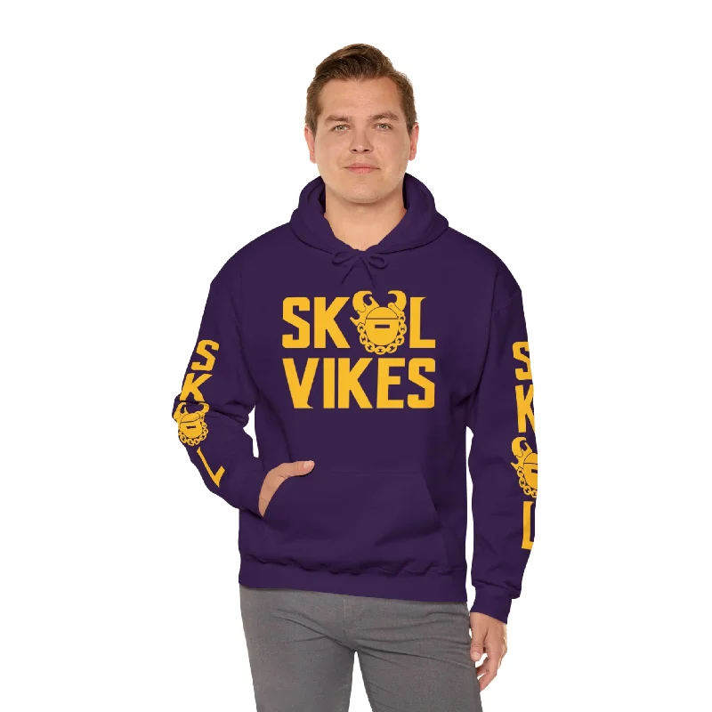 Unisex Heavy Blend™ Hooded Sweatshirt - Vikes + Original (Sleeves)