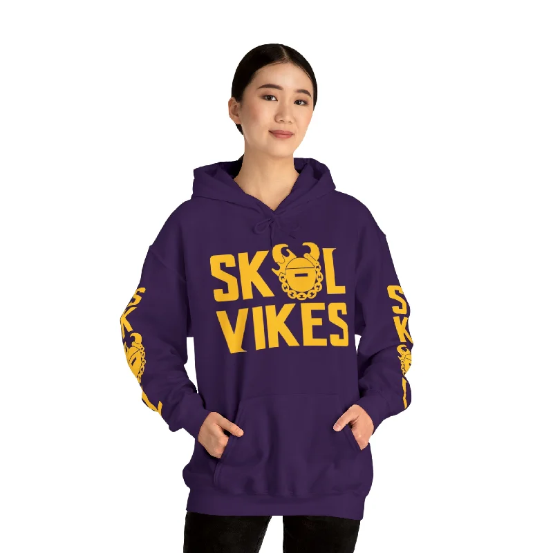 Unisex Heavy Blend™ Hooded Sweatshirt - Vikes + Original (Sleeves)