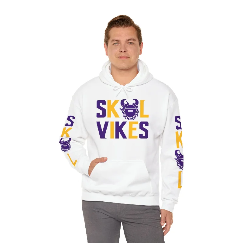 Unisex Heavy Blend™ Hooded Sweatshirt - Vikes + Original (Sleeves)