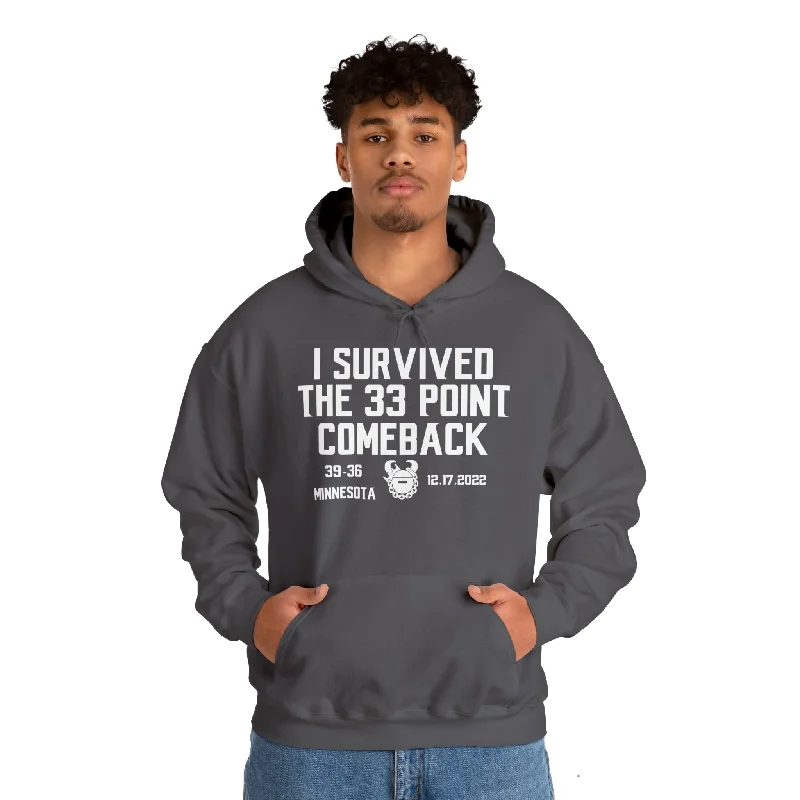 Unisex Heavy Blend™ Hoodie - Survived the 33 Point Comeback