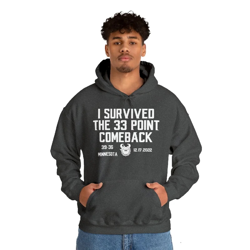 Unisex Heavy Blend™ Hoodie - Survived the 33 Point Comeback