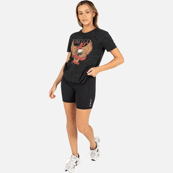 Unit Ladies Kruger Tee - Vintage Black