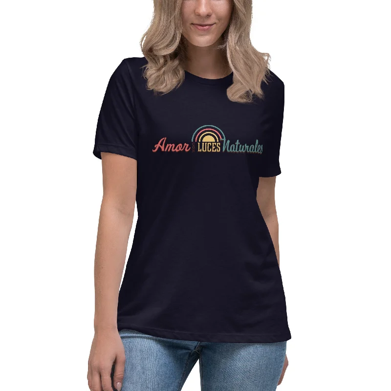 Relaxed Women's T-shirt, Amor con Luces Naturales