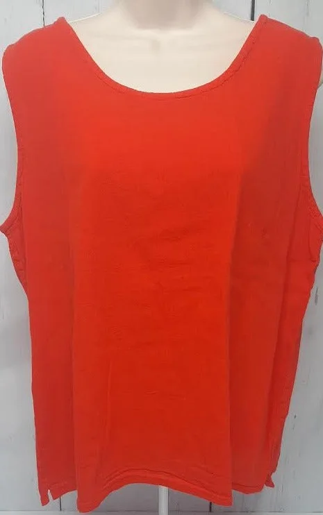 Top-Tank-Red-Women's-S-0786