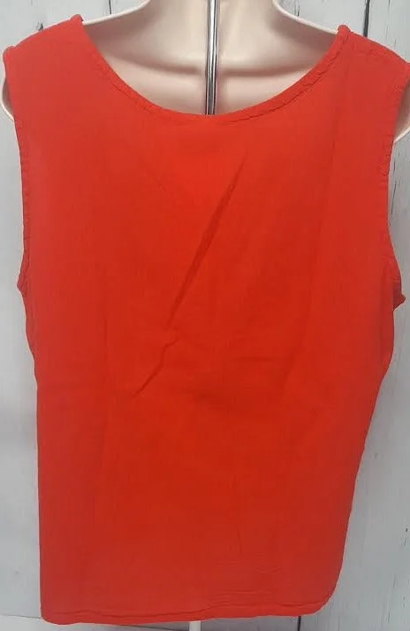 Top-Tank-Red-Women's-S-0786