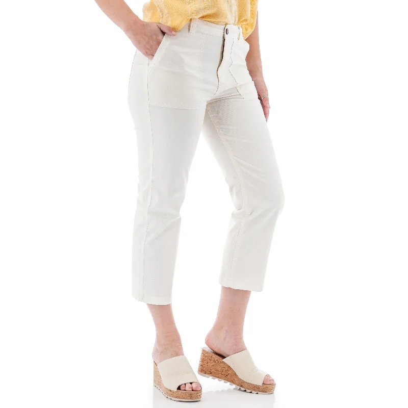 Women's Landis Crop Pant - Egret