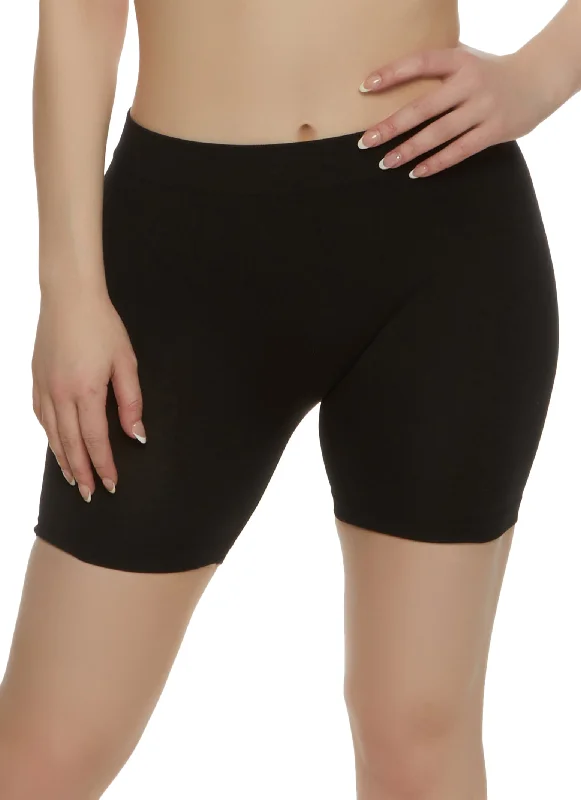 Seamless Basic Bike Shorts