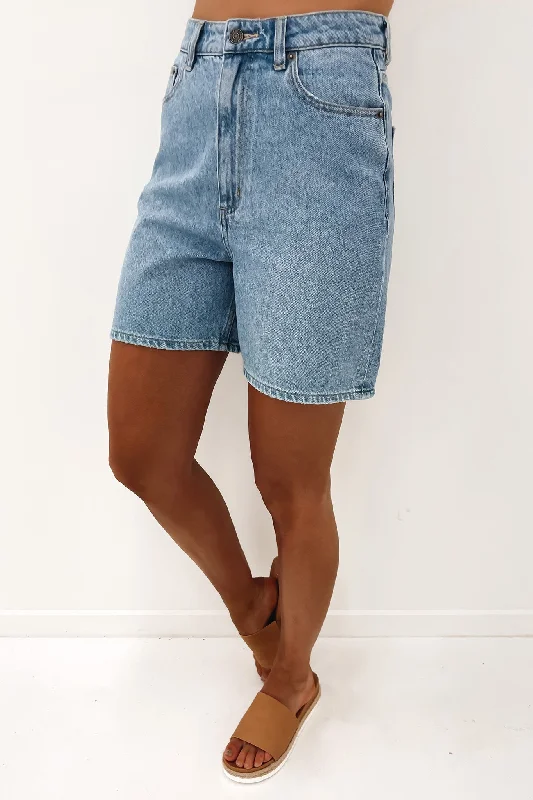 High Baggy Short Genie Blue