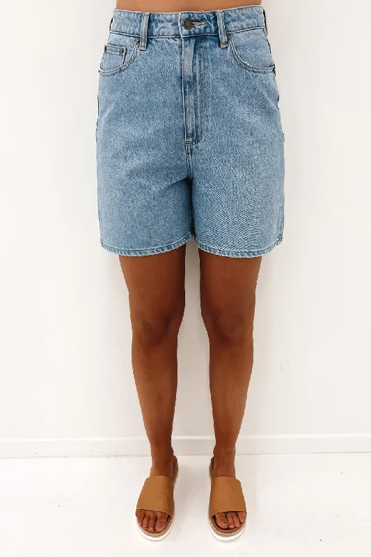 High Baggy Short Genie Blue