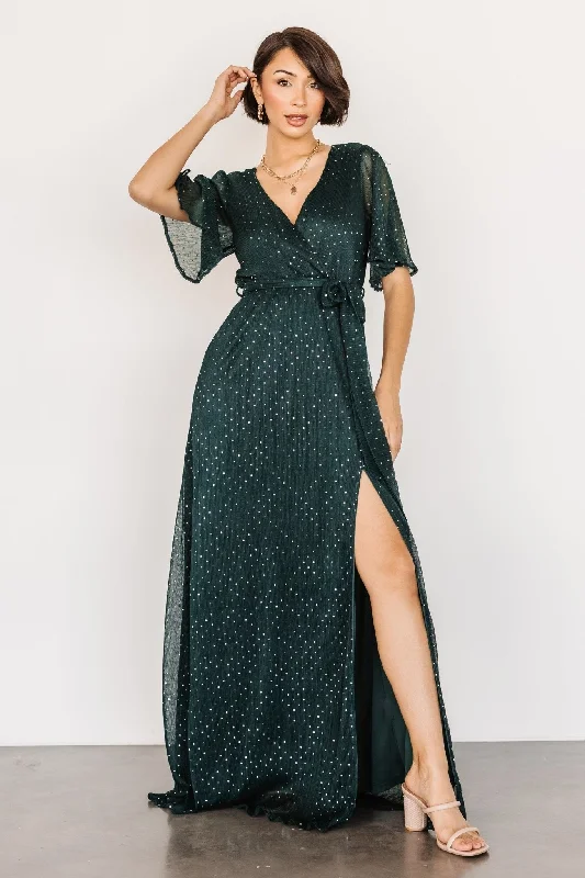 Grace Sparkle Gown | Emerald