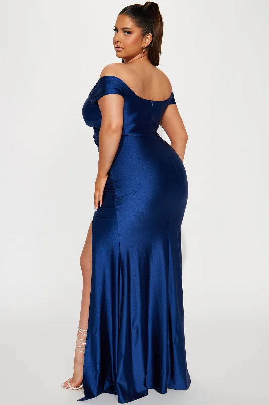 Romantic Nights Maxi Dress - Navy