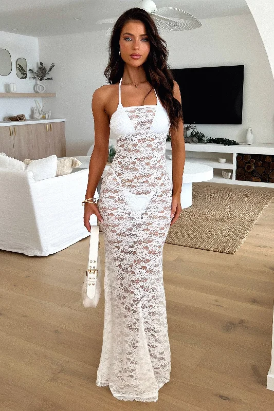 Veradi Maxi Dress - White