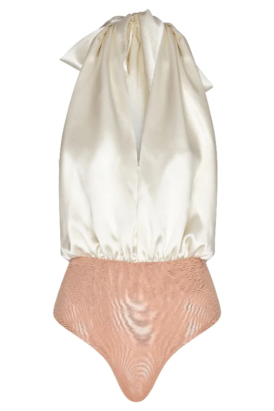 Malamba Bodysuit Chic Bodysuit with Ruffles