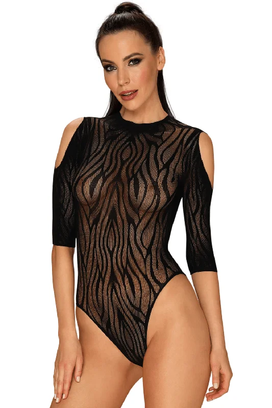 B130 Teddy Trendy Scoop Back Bodysuit