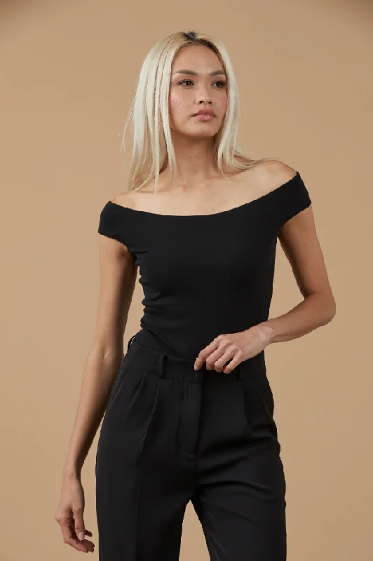 Elle Bodysuit Fashionable Bodysuit with Frill Detail
