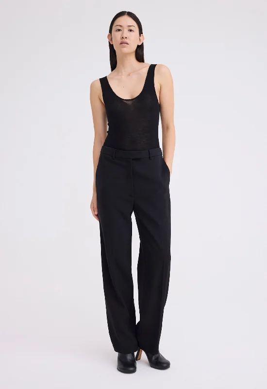 Yoda Merino Wool Bodysuit - Black Stylish Underwear Bodysuit