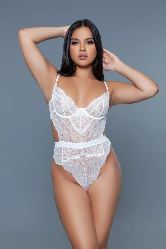Bettany Bodysuit Stylish Low-Cut Bodysuit