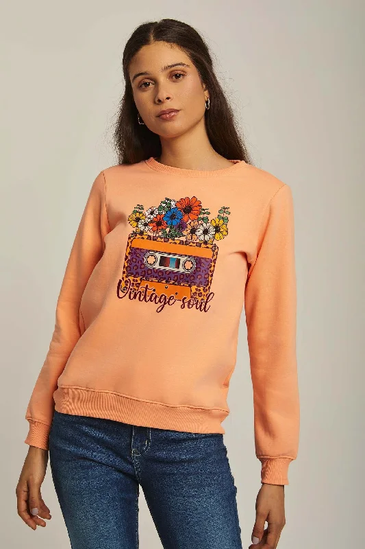 Sweat Shirt Notch Collar Peter Pan Collar Cowl Neck